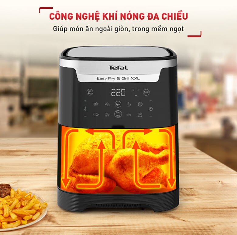 Nồi chiên không dầu Tefal EY801D15