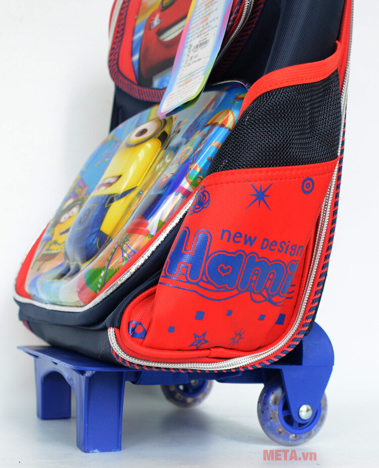 Balo cấp 1 có cần kéo Hami BL151 Minion