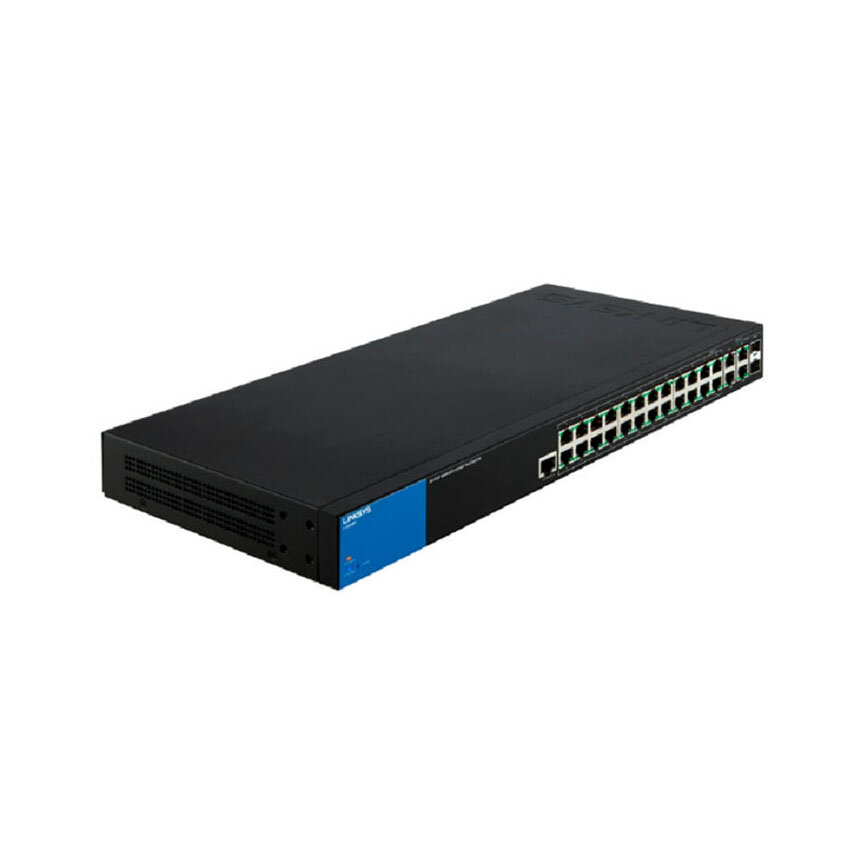 Switch Linksys LGS528P - 28 Port POE Gigabit Managed 20