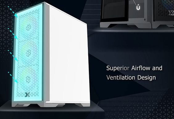 Vỏ Case Xigmatek LUX S Arctic 3FX (Ảnh 3)