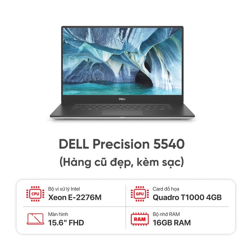Laptop DELL Precision 5540