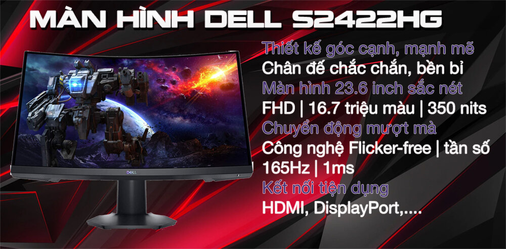 Màn hình Dell S2422HG 1