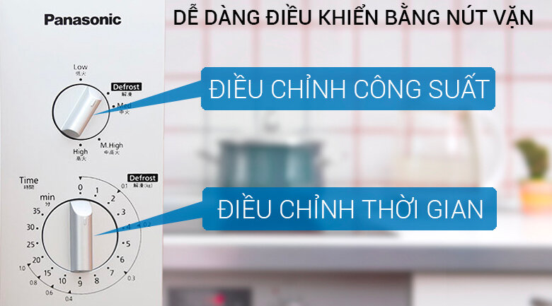 Lò vi sóng Panasonic NN-SM332MYUE 25 lít Lò vi sóng Panasonic NN-SM332MYUE 25 lít