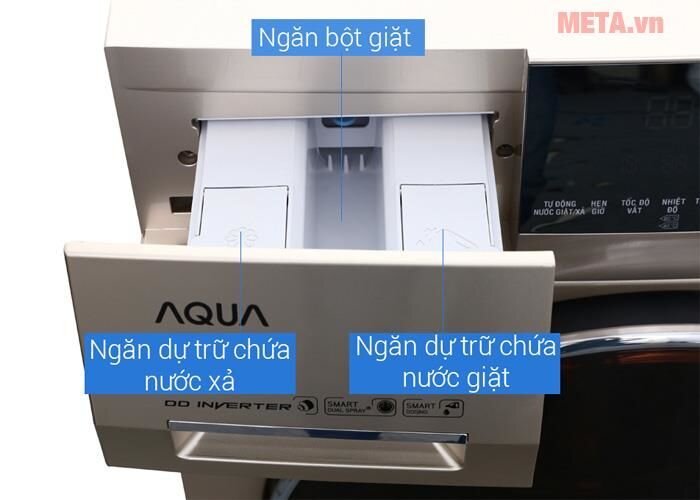 Máy giặt cửa trước Aqua 8.5kg AQD-DD850A