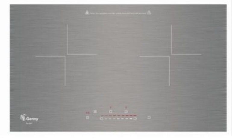 Bếp từ Genny D1 được thiết kế hiện đại