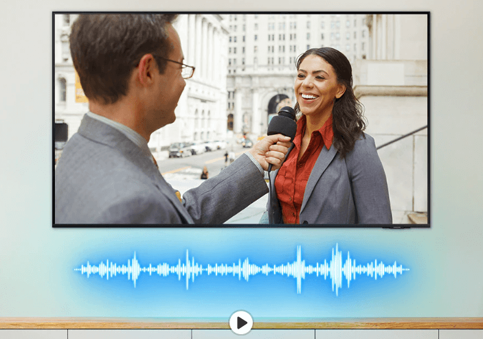 Tivi Samsung QA75Q60BAKXXV ứng dụng công nghệ Adaptive Sound