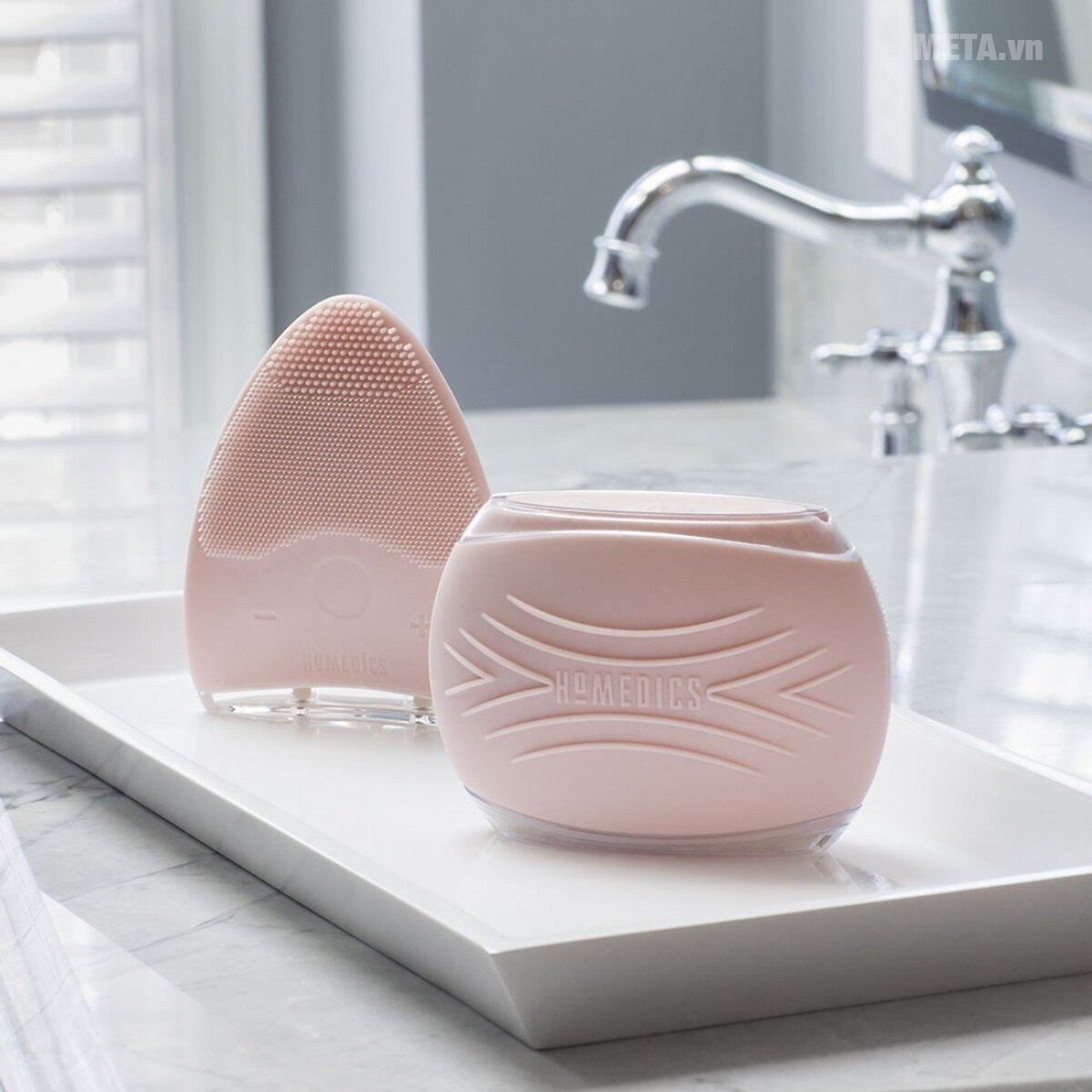 Máy rửa mặt và Body USA Silicone HoMedics BDY-300