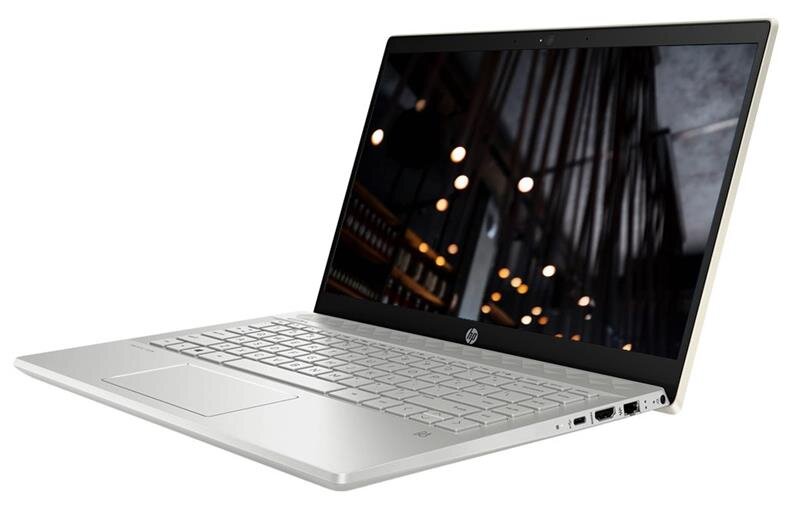 Laptop HP Pavilion 14-ce1008TU 5JN06PA Gold W10