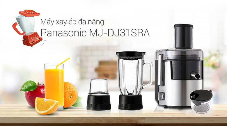 Máy xay đa năng Panasonic MJ-DJ31SRA Máy xay đa năng Panasonic MJ-DJ31SRA