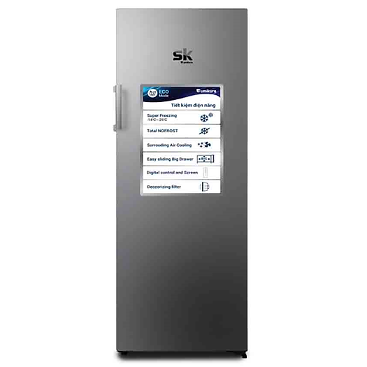 Tủ đông Sumikura 6 ngăn 220 lít SKFU-218HSN