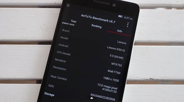 Điện thoại Lenovo K3 Note