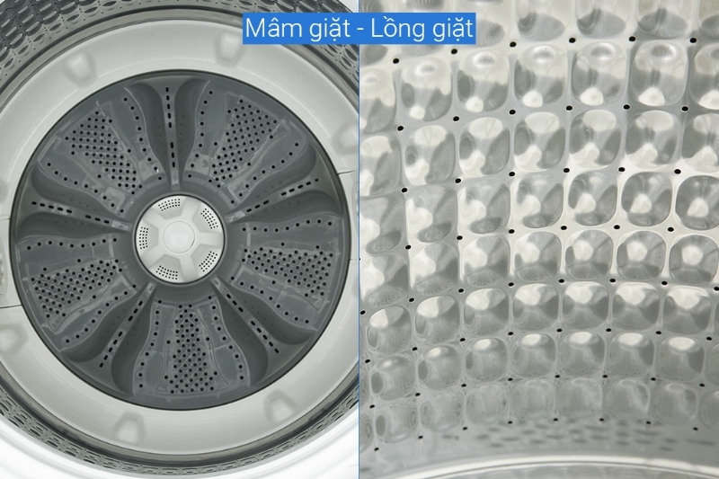 Máy giặt Aqua 10.5 Kg AQW-FR105JT.BK 4 Máy giặt Aqua 10.5 Kg AQW-FR105JT.BK mâm giặt