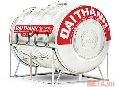 Bồn nước inox Đại Thành V1.500 ngang - SUS 316 Bồn nước inox Đại Thành V1.500 ngang - SUS 316