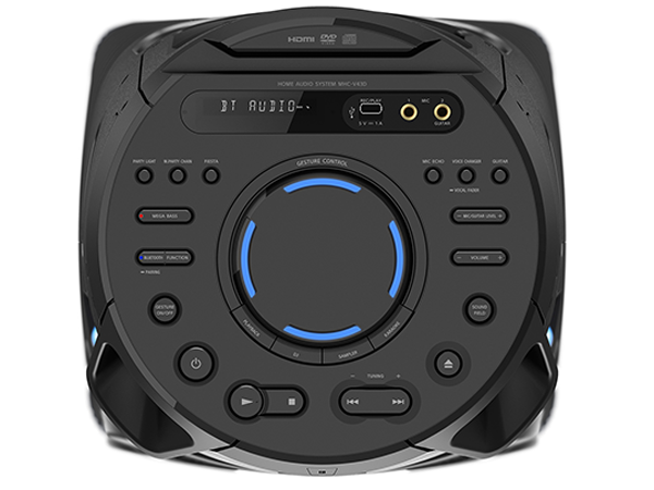 Dàn âm thanh HIFI Sony MHC-V43D//M1 SP6 có nhiều cổng kết nối Dàn âm thanh HIFI Sony MHC-V43D//M1 SP6 có nhiều cổng kết nối
