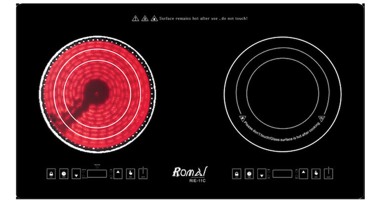 Bếp điện từ đôi Romal RIE-11C