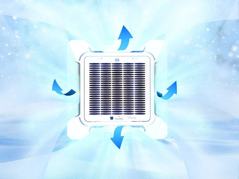 Điều hòa SK Sumikura Cassette Inverter 1 chiều 18.000 BTU APC/APO-180/DC