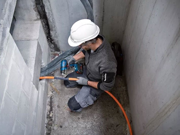 Bosch GHG 18V-50 (06012A6580) làm co ống dễ dàng Bosch GHG 18V-50 (06012A6580)