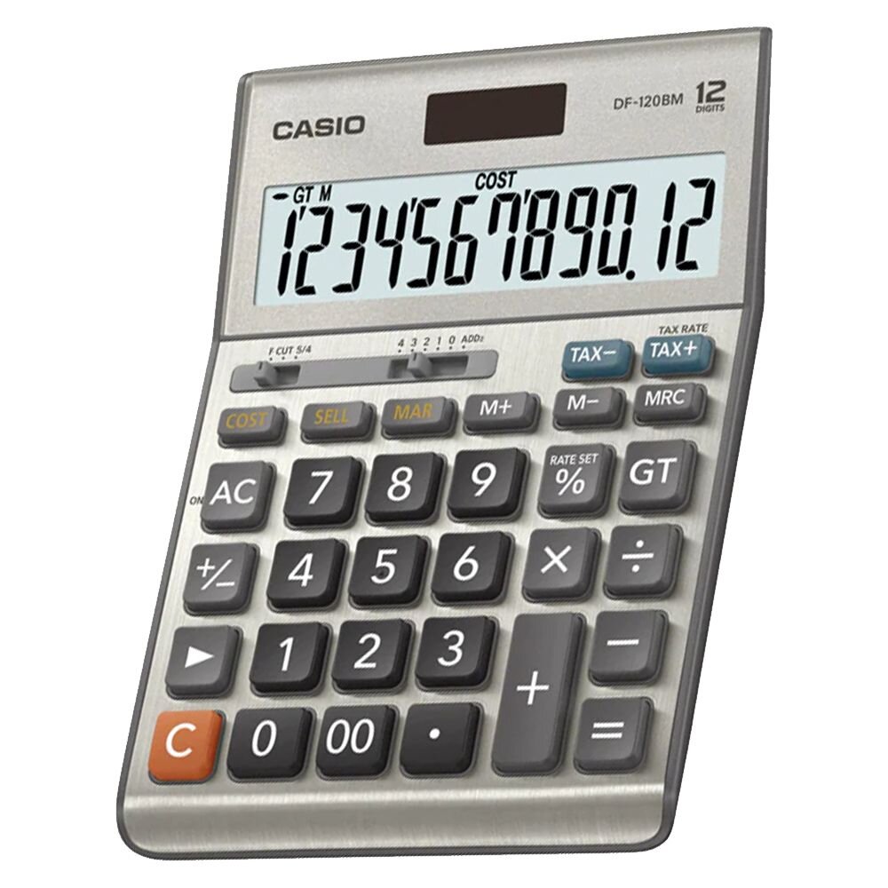 Máy tính Casio DF120BM (DF-120BM) Máy tính Casio DF120BM (DF-120BM)