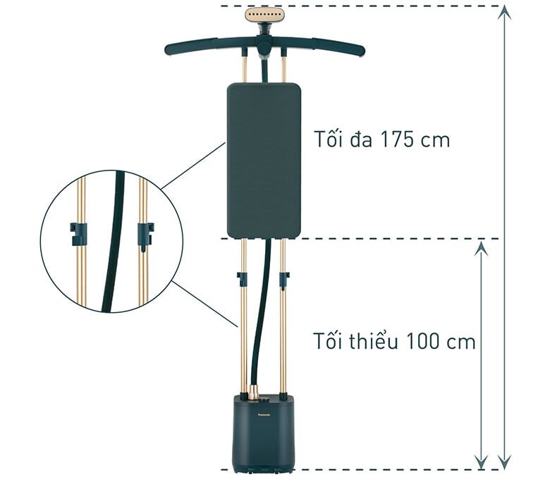 Bàn là hơi nước Panasonic NI-GWG090GRA
