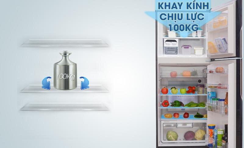 Tủ lạnh Hitachi BG410PGV6X(GS) - 330 lít Inverter