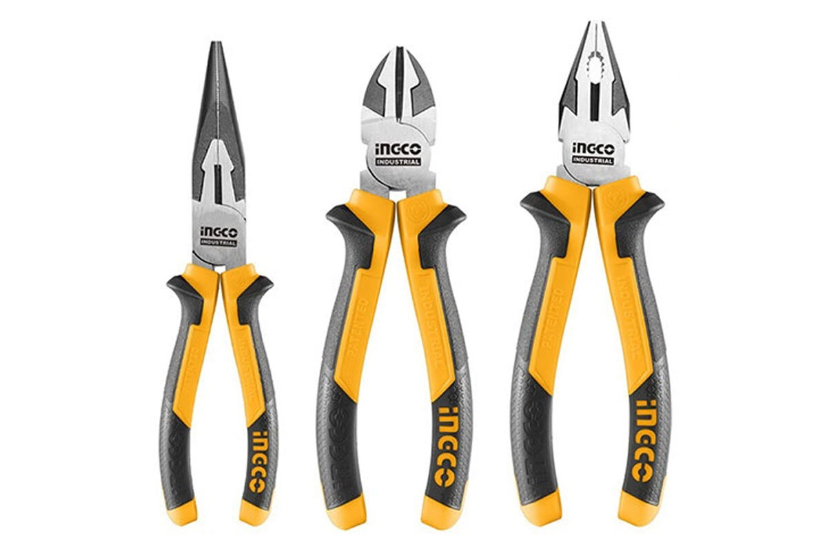 Bộ 3 kềm răng, cắt và nhọn INGCO HKHLPS2831
