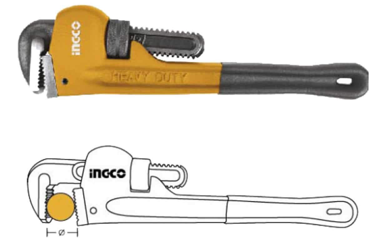Mỏ lết răng 1210mm INGCO HPW0848