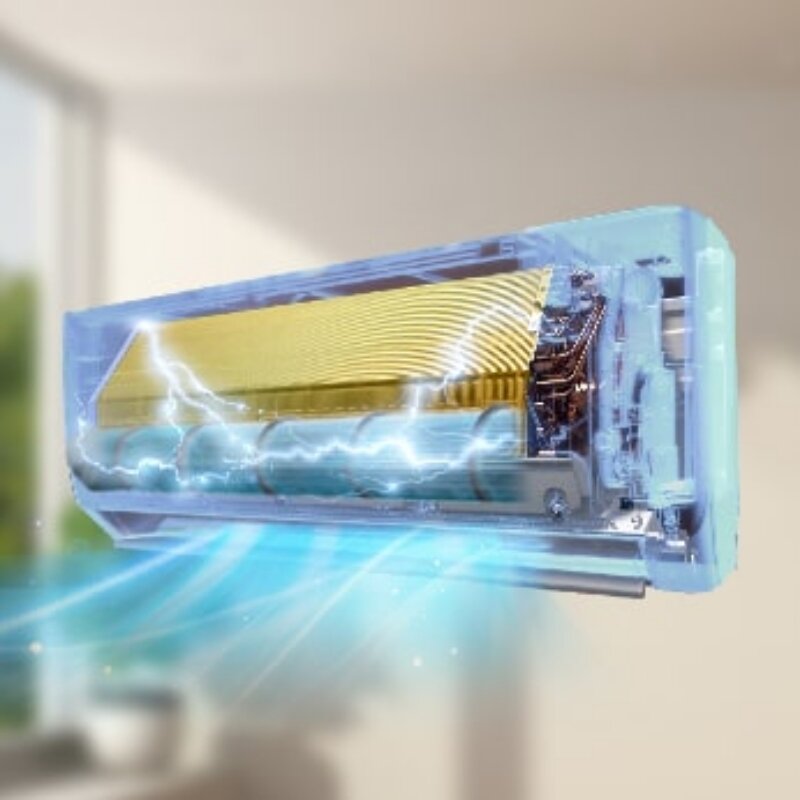 Điều hòa Gree 12000 BTU 2 chiều GWH12KC-K6N0C4 quạt sấy khô dàn lạnh