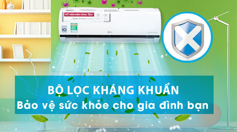 Máy lạnh LG Inverter 1 HP V10ENQ Máy lạnh LG Inverter 1 HP V10ENQ