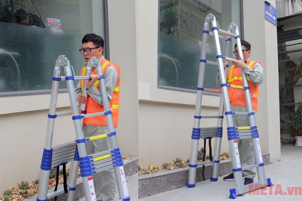 Thang nhôm rút gọn Advindeq ADT709B