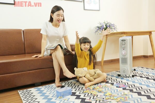 Máy sưởi dầu FujiE OFR5511 - 11 thanh sưởi