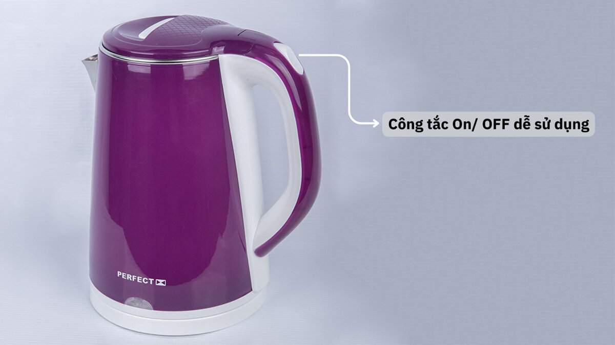 Perfect PF-B3C sử dụng công tắc On - Off đơn giản