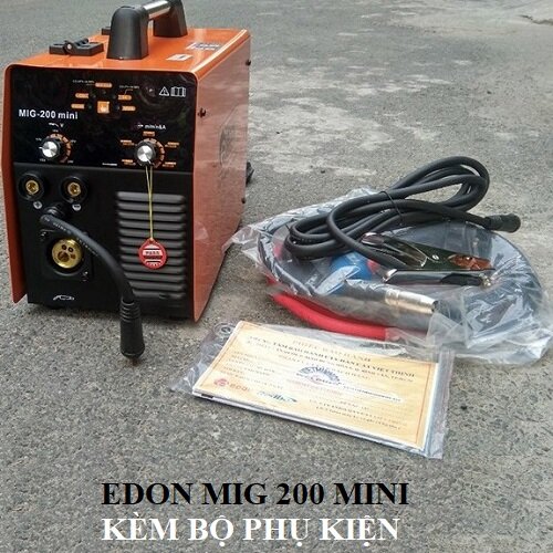 Máy Hàn MIG Không Dùng Khí Edon MIG 200 MINI