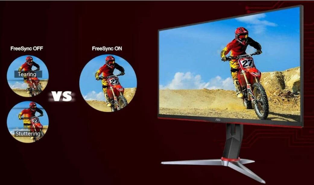 Màn hình AOC C24G2 (Màn gaming, cong/ 23.6Inch/ Full HD/ 1ms/ 165Hz/ 250cd/m2/ VA)