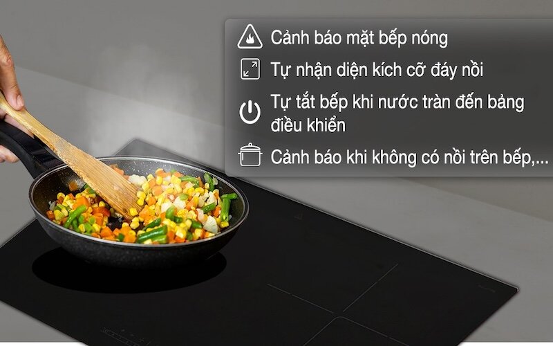 Hướng dẫn sử dụng bếp từ đôi Bosch PPI8256EVN hiệu quả và an toàn (Ảnh: dienmayxanh).