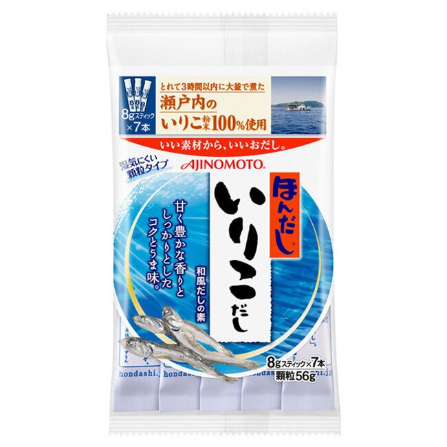 Hạt nêm Ajinomoto vị cá cơm 8gx7 Nhat.NK  Hạt nêm Ajinomoto vị cá cơm 8gx7 Nhat.NK