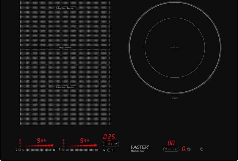 bếp từ Faster Inverter 360 còn được trang bị nhiều tính năng tiện lợi 
