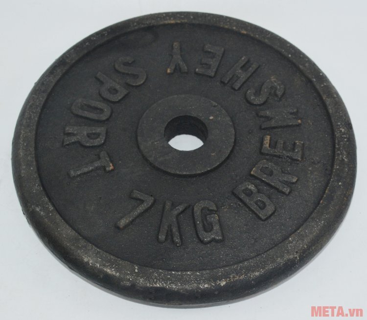 Tạ đĩa gang 7 kg