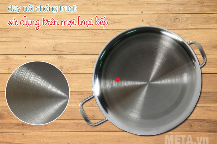 Bộ nồi inox 1 đáy Sunhouse SH223