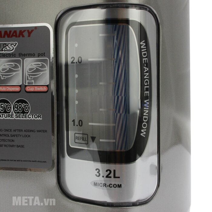 Bình thủy điện Sanaky SNK-32S 3,2 lít