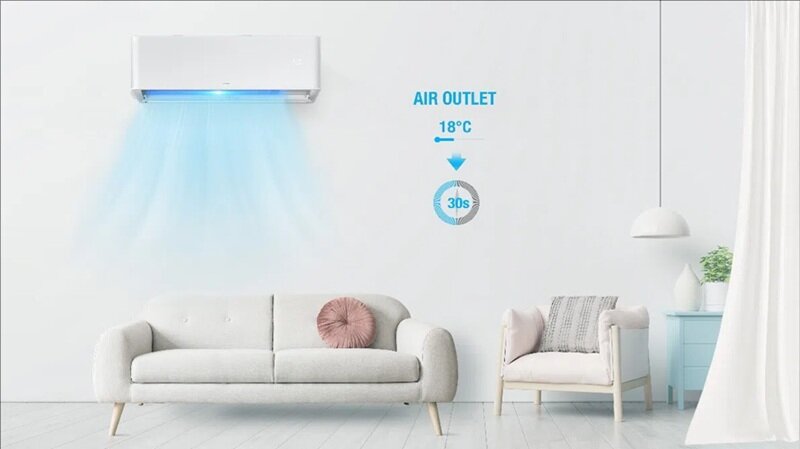 Điều hòa TCL 12000 BTU 1 chiều Inverter TAC-13CSD/TPG21