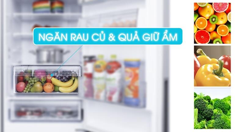 Tủ lạnh Panasonic NR-BV329QSV2 - 290Lít Inverter Cấp đông mềm