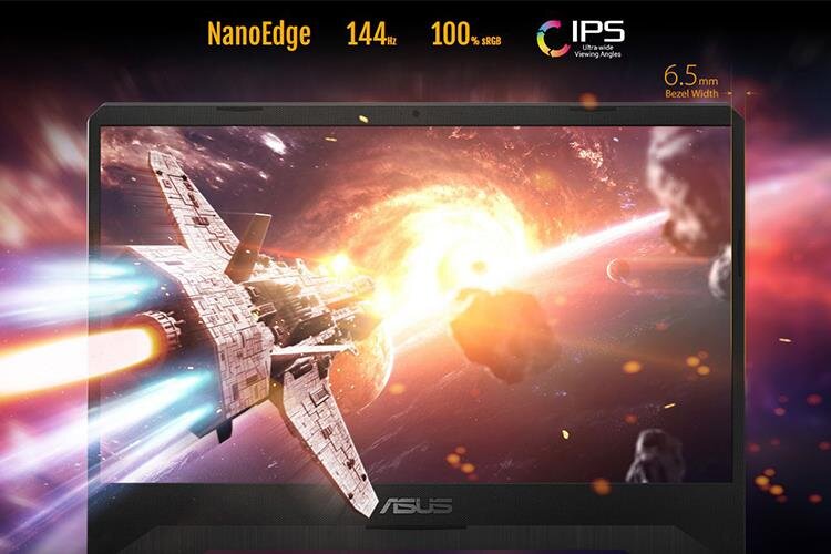 Laptop ASUS FX505GE-BQ037T W10 /i7-8750H /8G /128GSSD/1T5 /15.6FHD /4GD5_GTX1050Ti