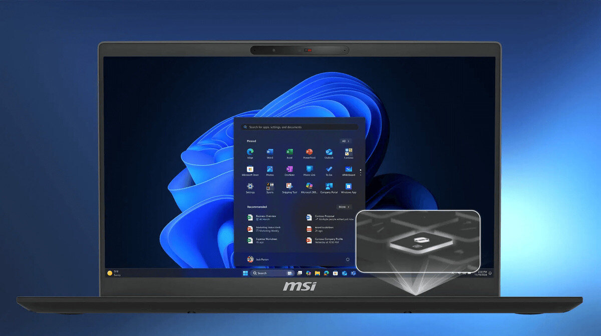 Laptop MSI Modern 15 H AI C2HMG-220VN