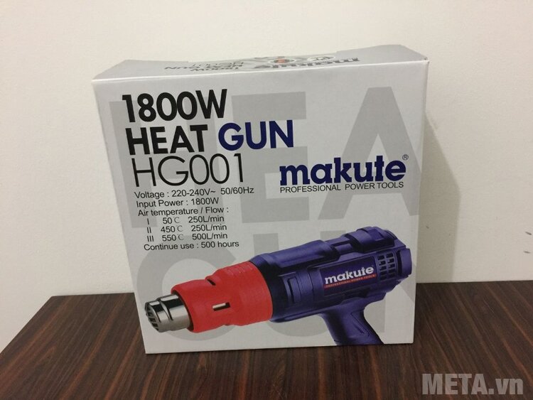 Máy thổi hơi nóng Makute HG001 Máy thổi hơi nóng Makute HG001