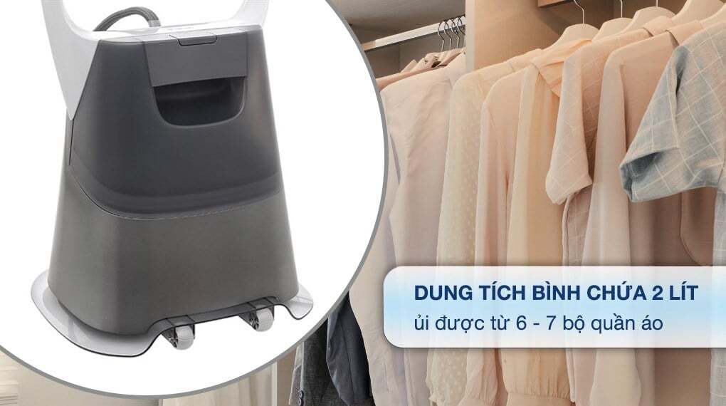 Bàn ủi hơi nước đứng Philips có bình nước dung tích 2 lít Bàn ủi hơi nước đứng Philips có bình nước dung tích 2 lít