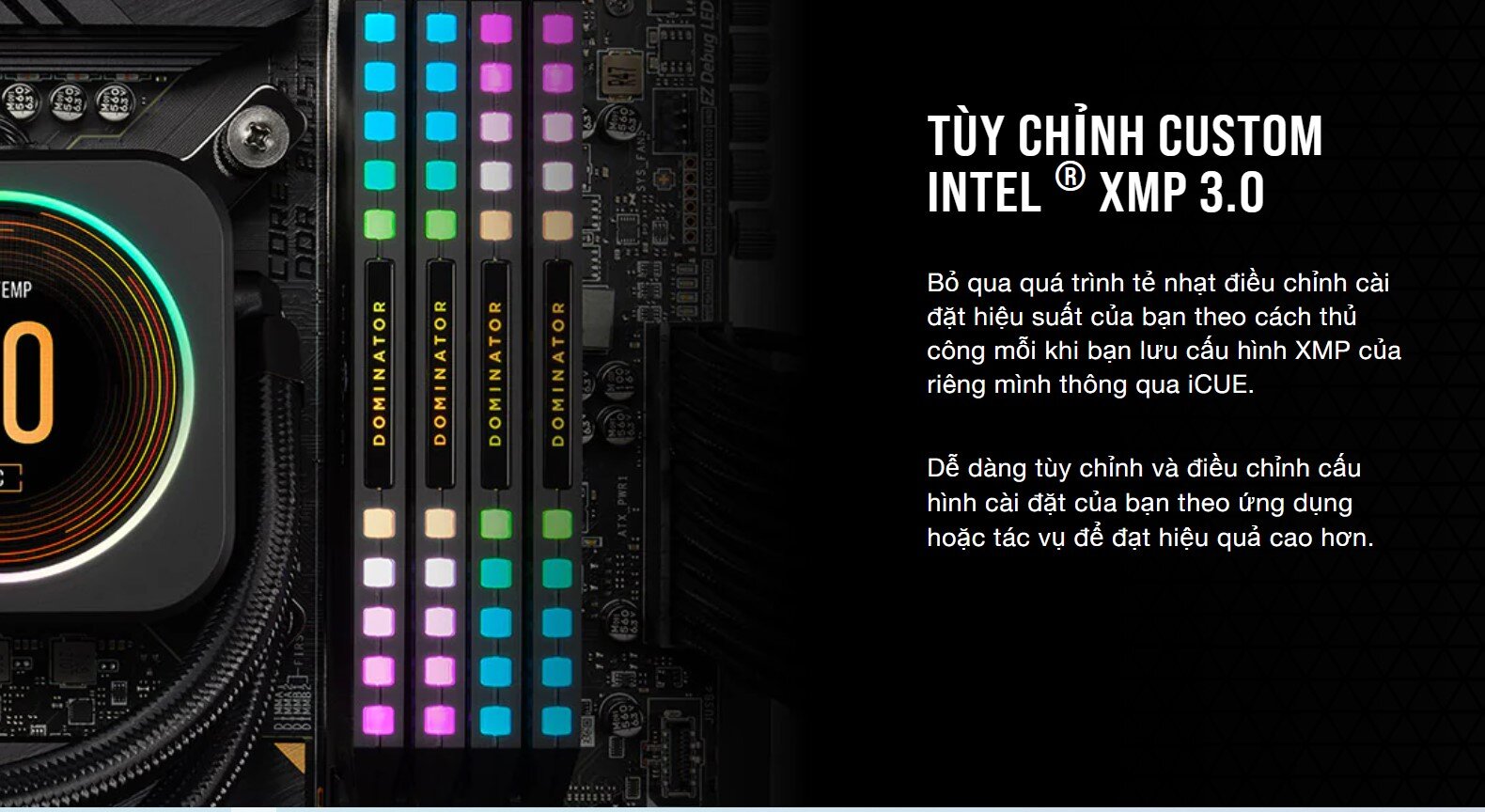 Ram Desktop Corsair DOMINATOR PLATINUM RGB White Heatspreader (CMT32GX5M2B5600C36W) 32GB (2x16GB) DD