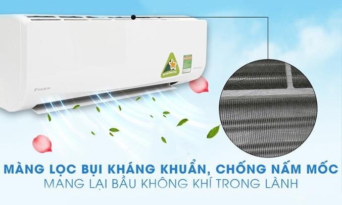 Điều hòa Daikin 1 chiều inverter FTKQ50SAVMV- 18000BTU Điều hòa Daikin 1 chiều inverter FTKQ50SAVMV- 18000BTU