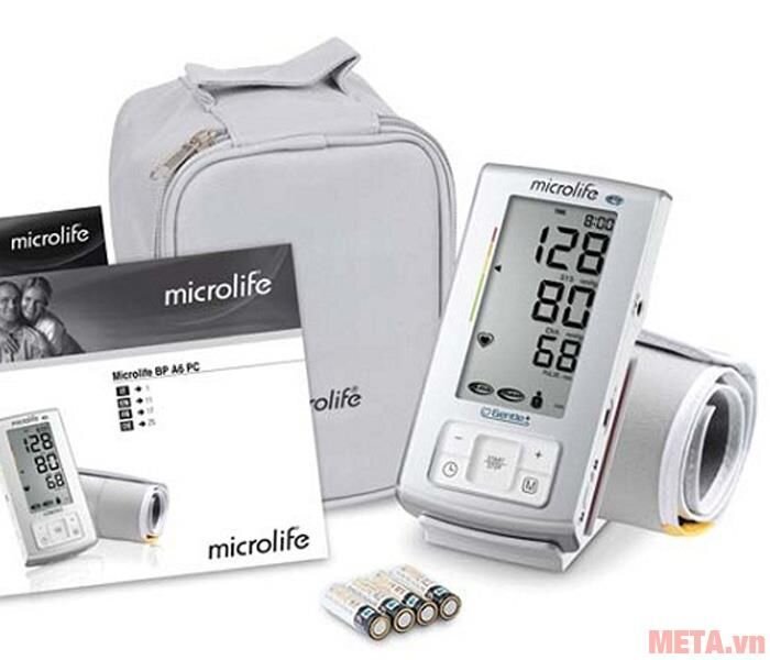 Máy đo huyết áp bắp tay Microlife BP A6 Basic Máy đo huyết áp bắp tay Microlife BP A6 Basic