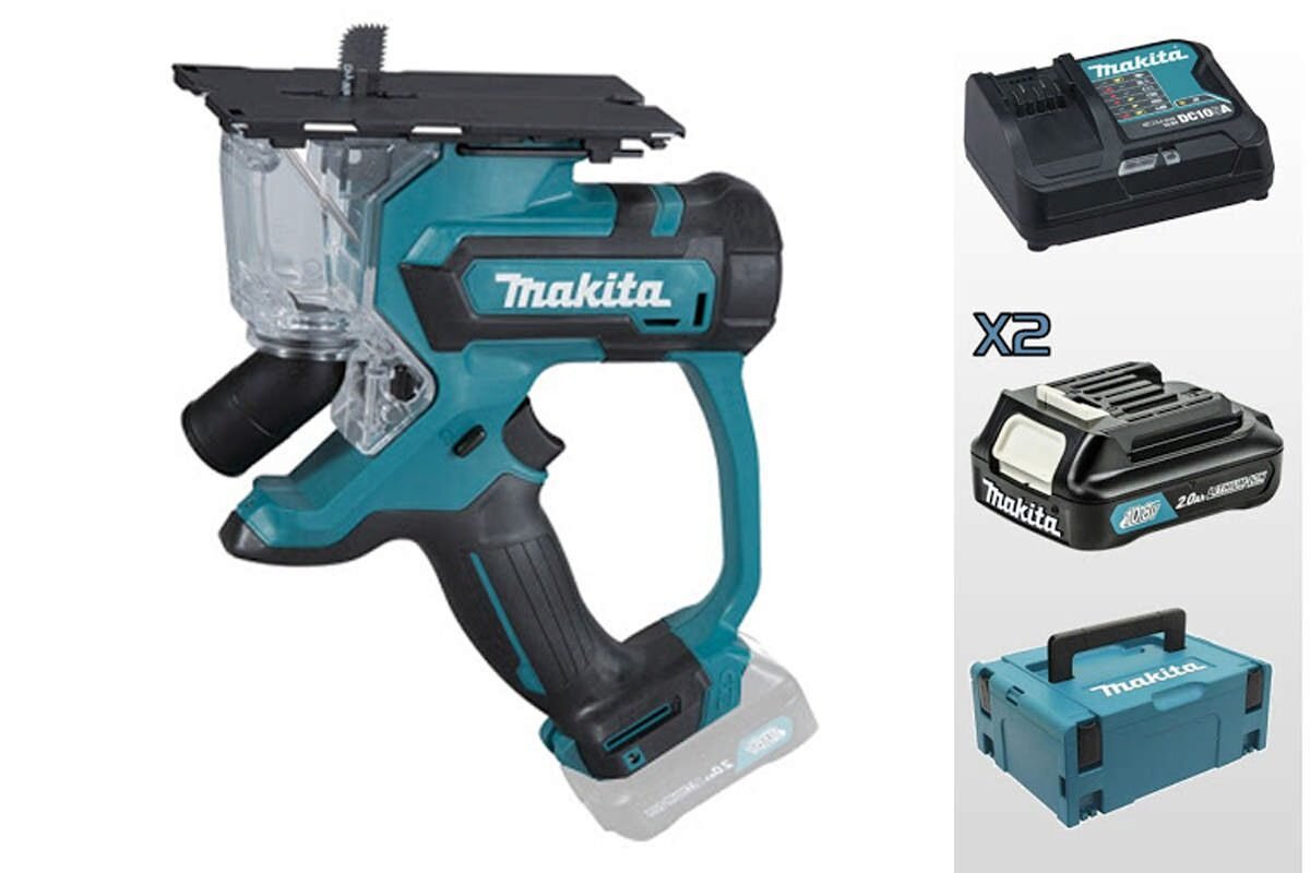 Máy cắt thạch cao pin 12V Makita SD100DSYJ