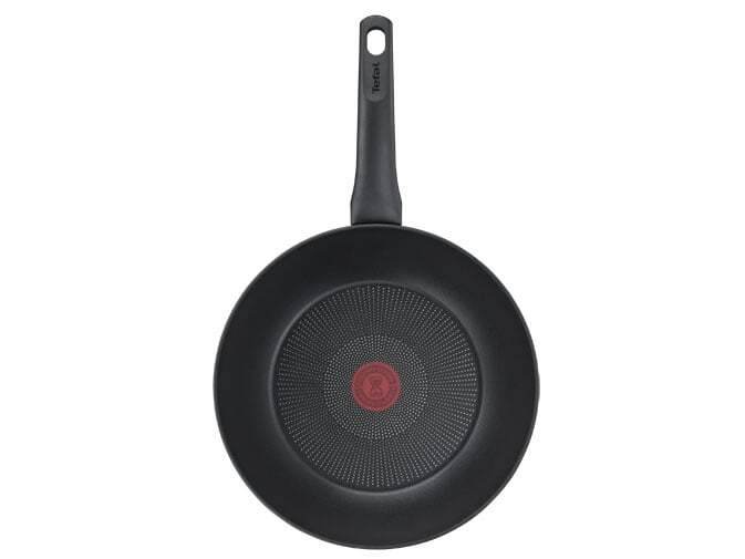 Chảo có chấm tròn đỏ báo nhiệt độ chiên lý tưởng Chảo chiên Tefal